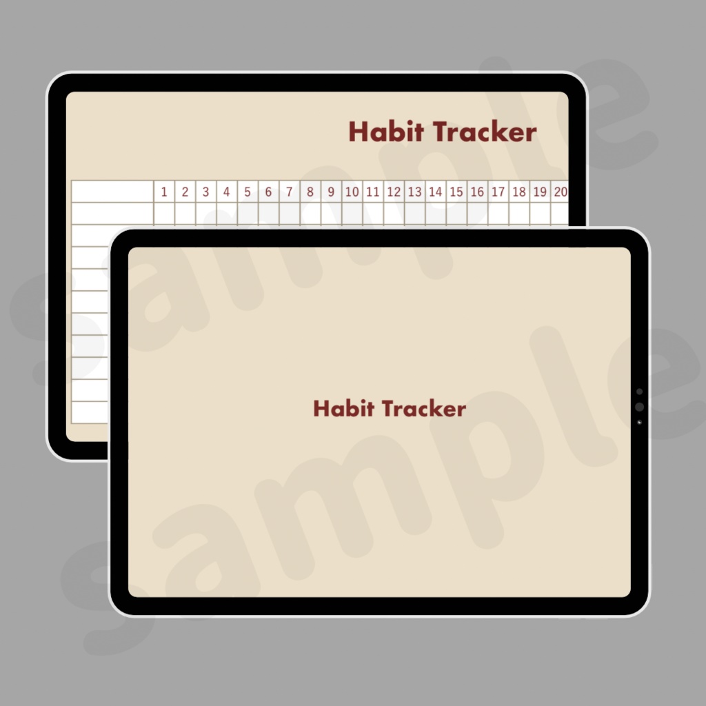 習慣化トラッカー　Habit Tracker