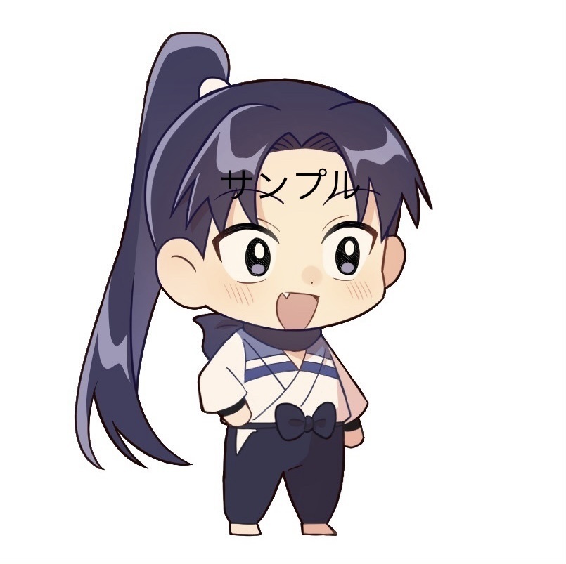 両面アクリルスタンド　成長きり丸