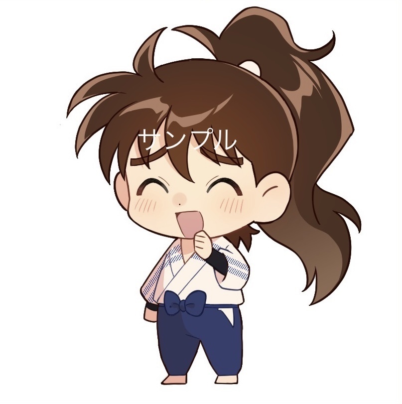 両面アクリルスタンド　土井にこにこver.