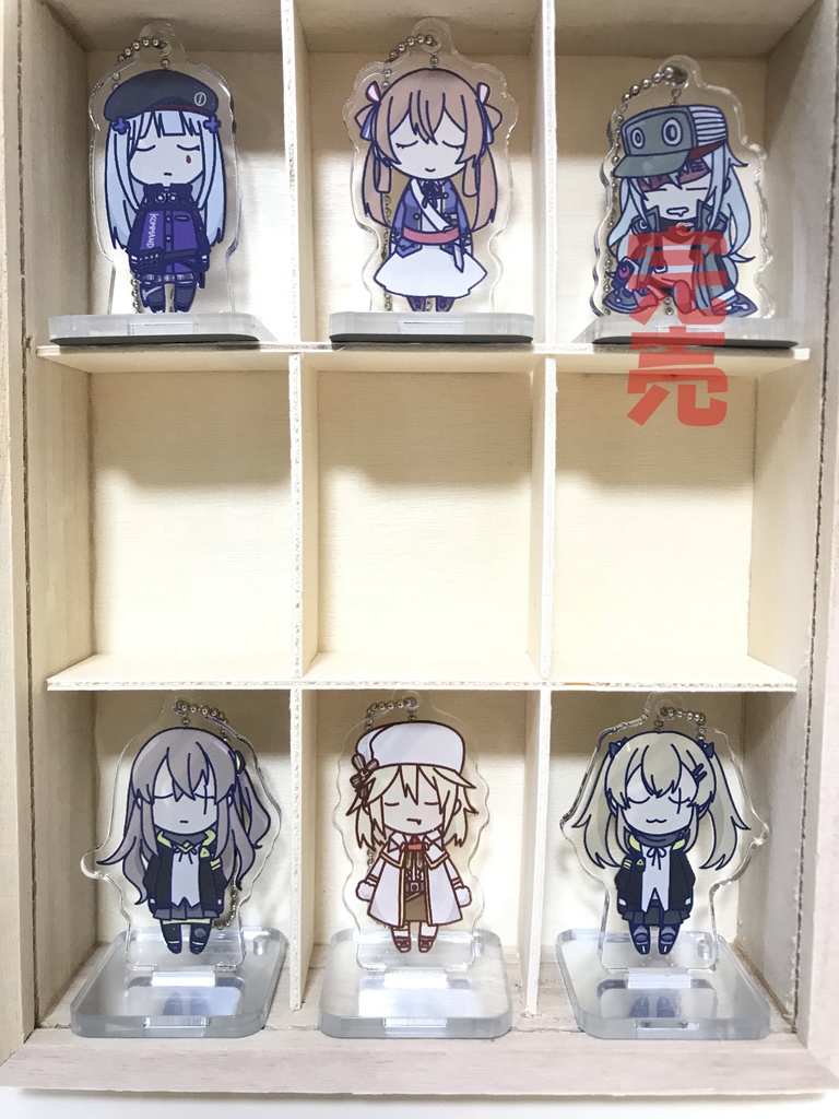 戦術人形ミニアクリルフィギュア　全５種
