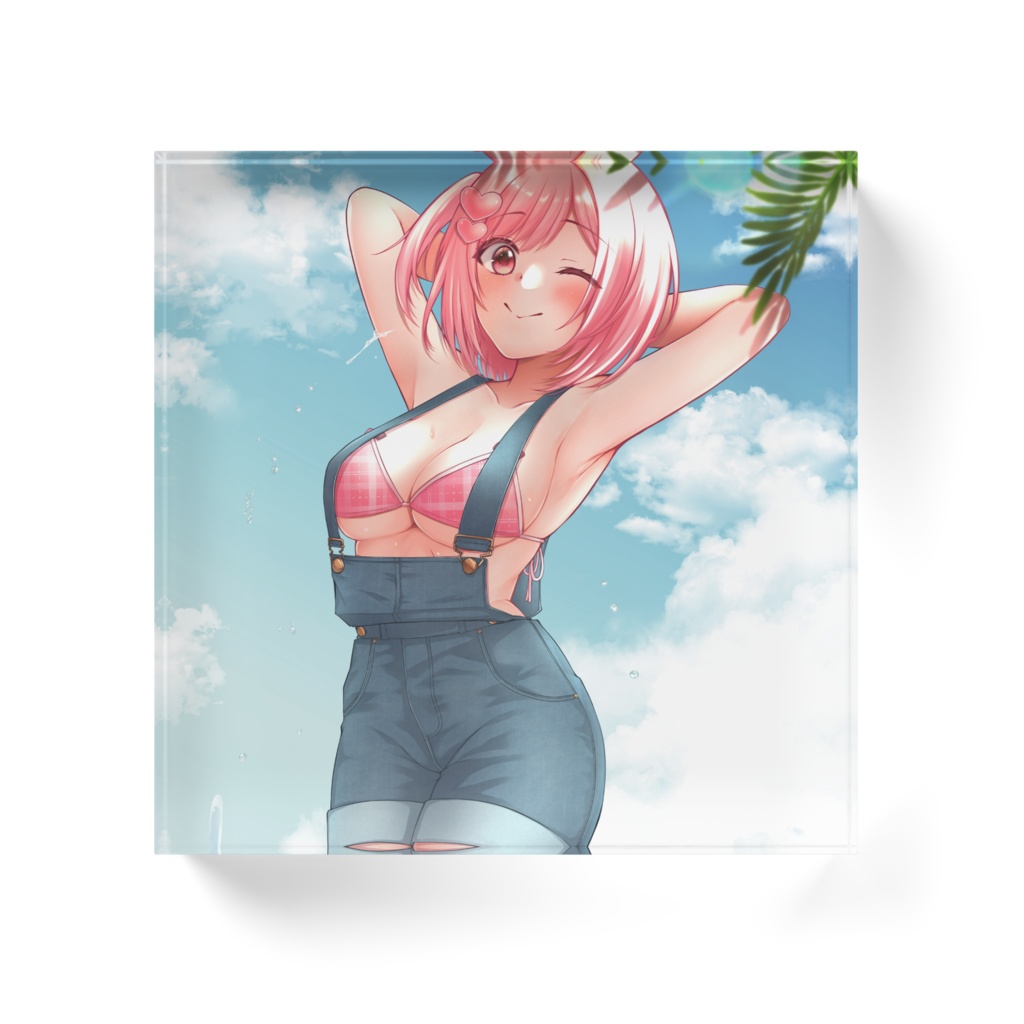 4周年アクリルブロック