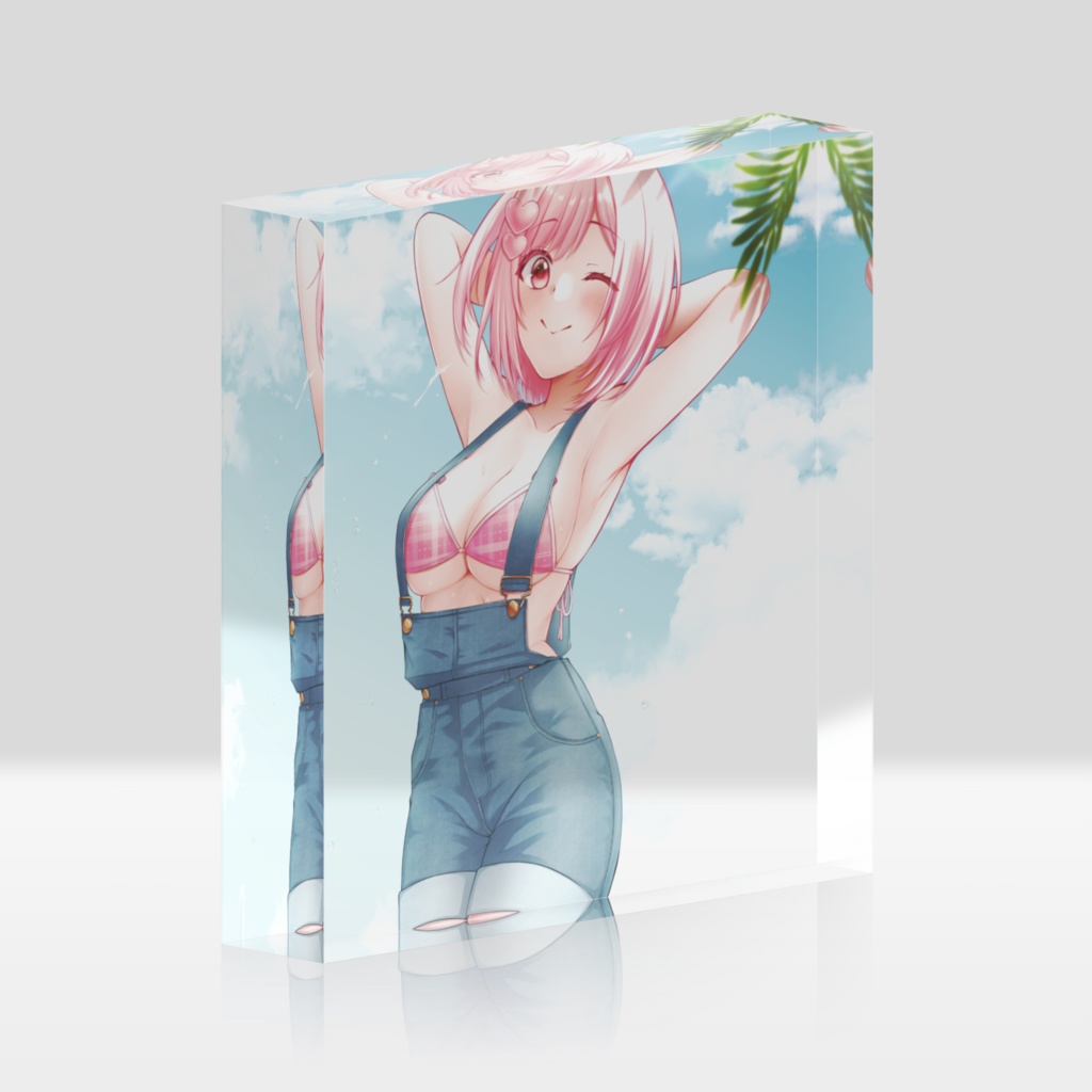 4周年アクリルブロック