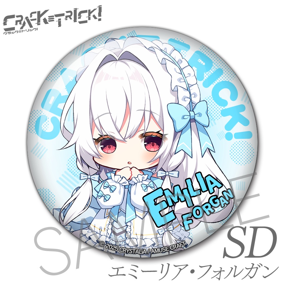 缶バッジ CRACK≡TRICK! SD