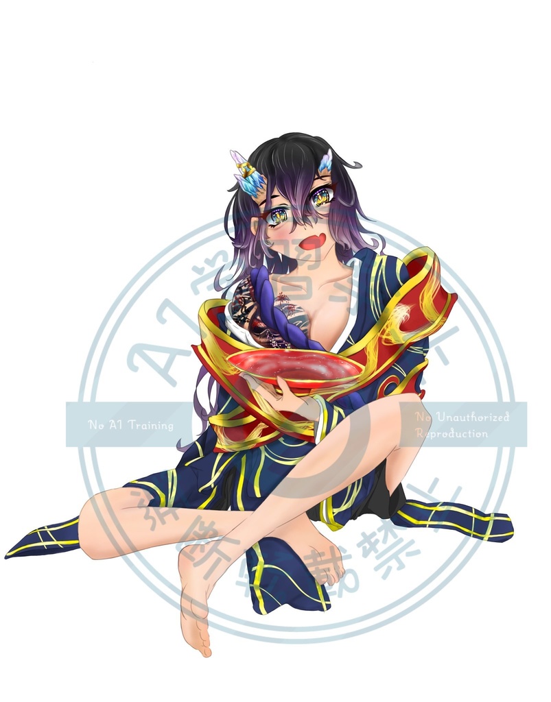 IRIAM用立ち絵 晶鬼