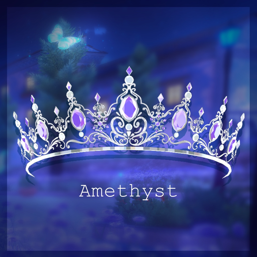 雪の結晶ティアラ×4colorsセット -Winter Tiara-❄