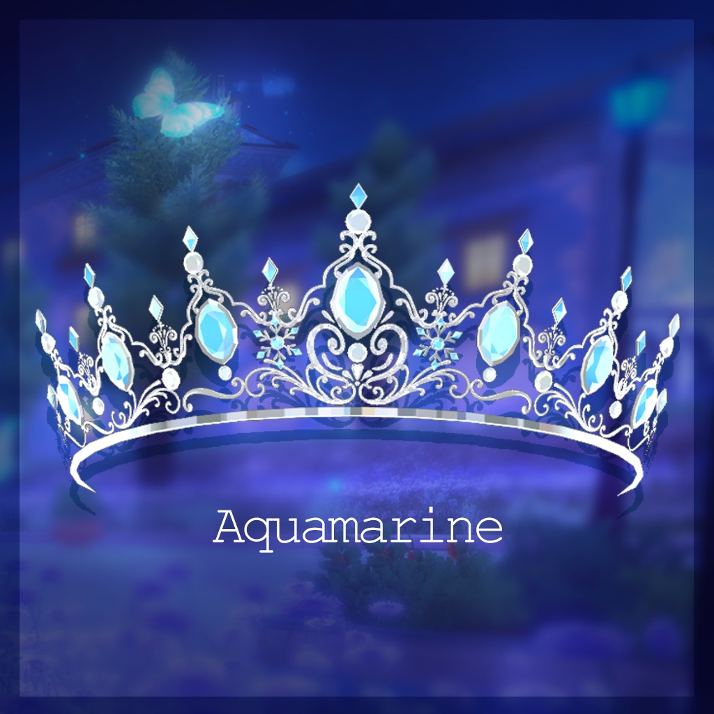 雪の結晶ティアラ×4colorsセット -Winter Tiara-❄