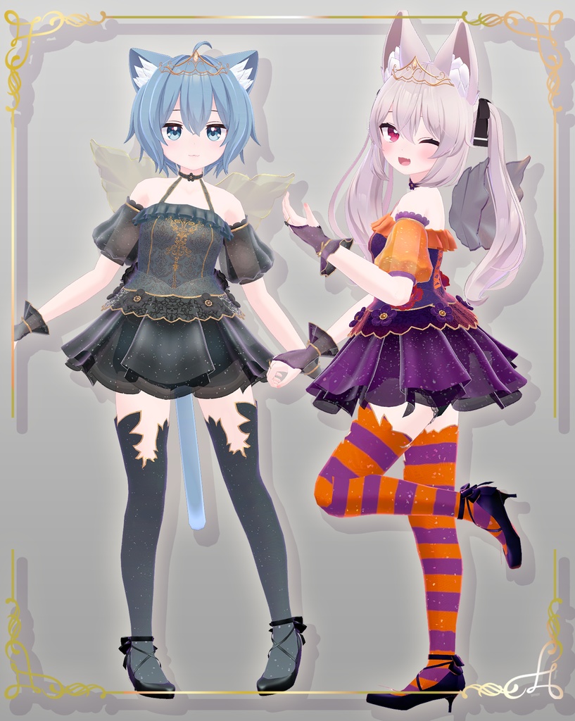 【Flower Fairy Dress】10アバター対応