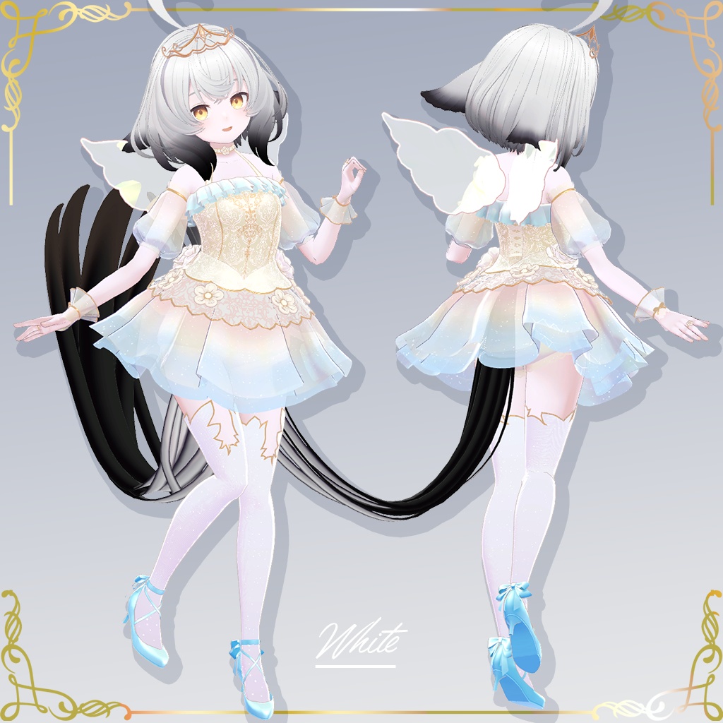 【Flower Fairy Dress】10アバター対応