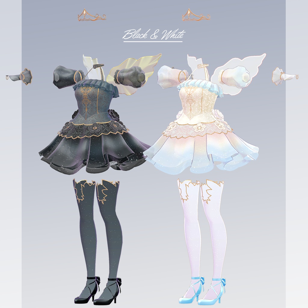 【Flower Fairy Dress】10アバター対応