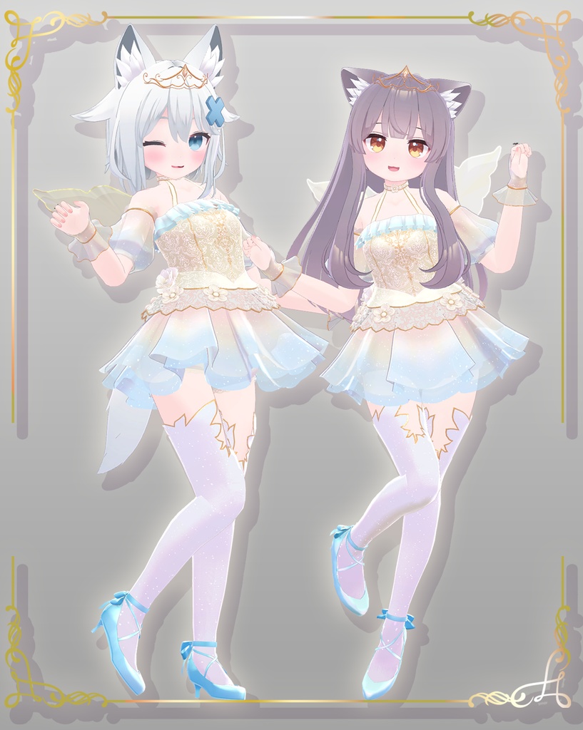 【Flower Fairy Dress】10アバター対応