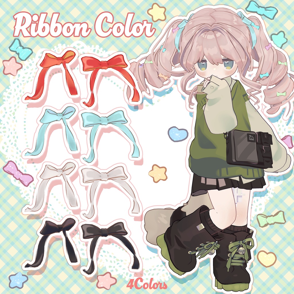 コットンキャンディツインテール🍬CottonCandyTwintail【まめふれんず・タルトタタン・コロネ・ビスキュイ・しらつめ】