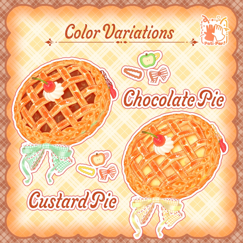 Apple Pie Beret -焼きたてアップルパイベレー🍎🥧