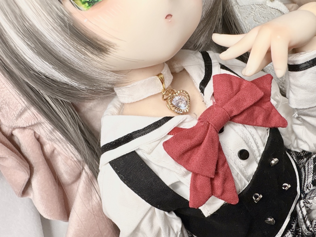 ベルベットチョーカー MDD用 ホワイト