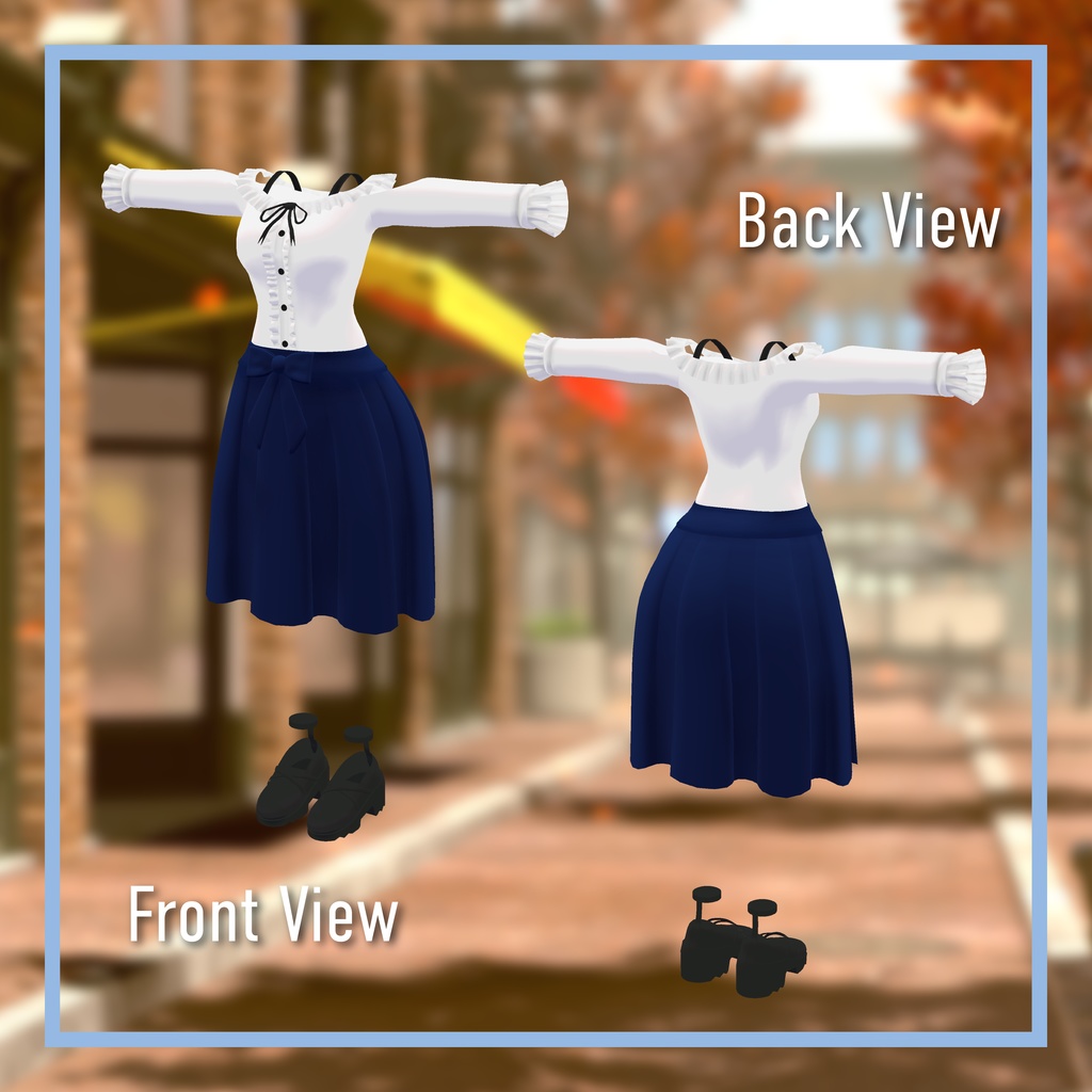 【12アバター対応】そよかぜフリル -Soyokaze Frill-