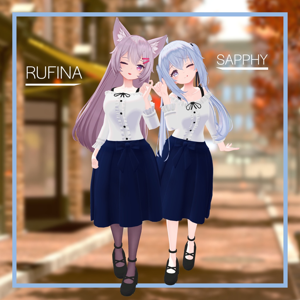 【12アバター対応】そよかぜフリル -Soyokaze Frill-