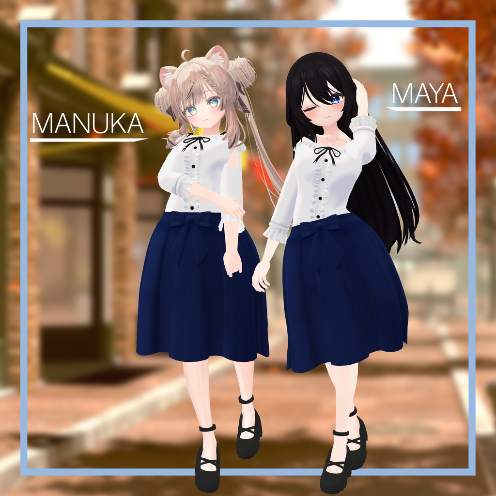 【12アバター対応】そよかぜフリル -Soyokaze Frill-