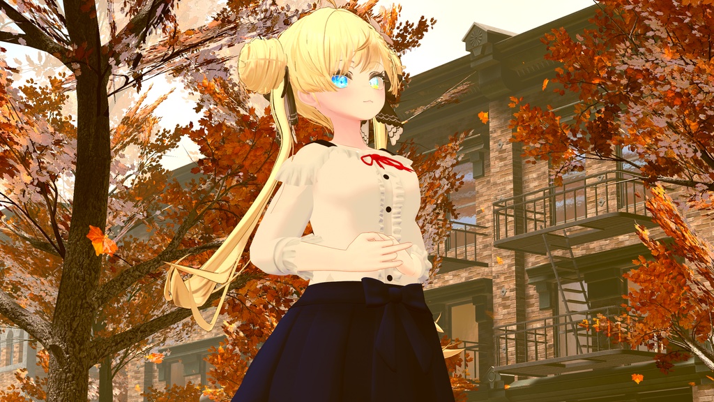 【12アバター対応】そよかぜフリル -Soyokaze Frill-