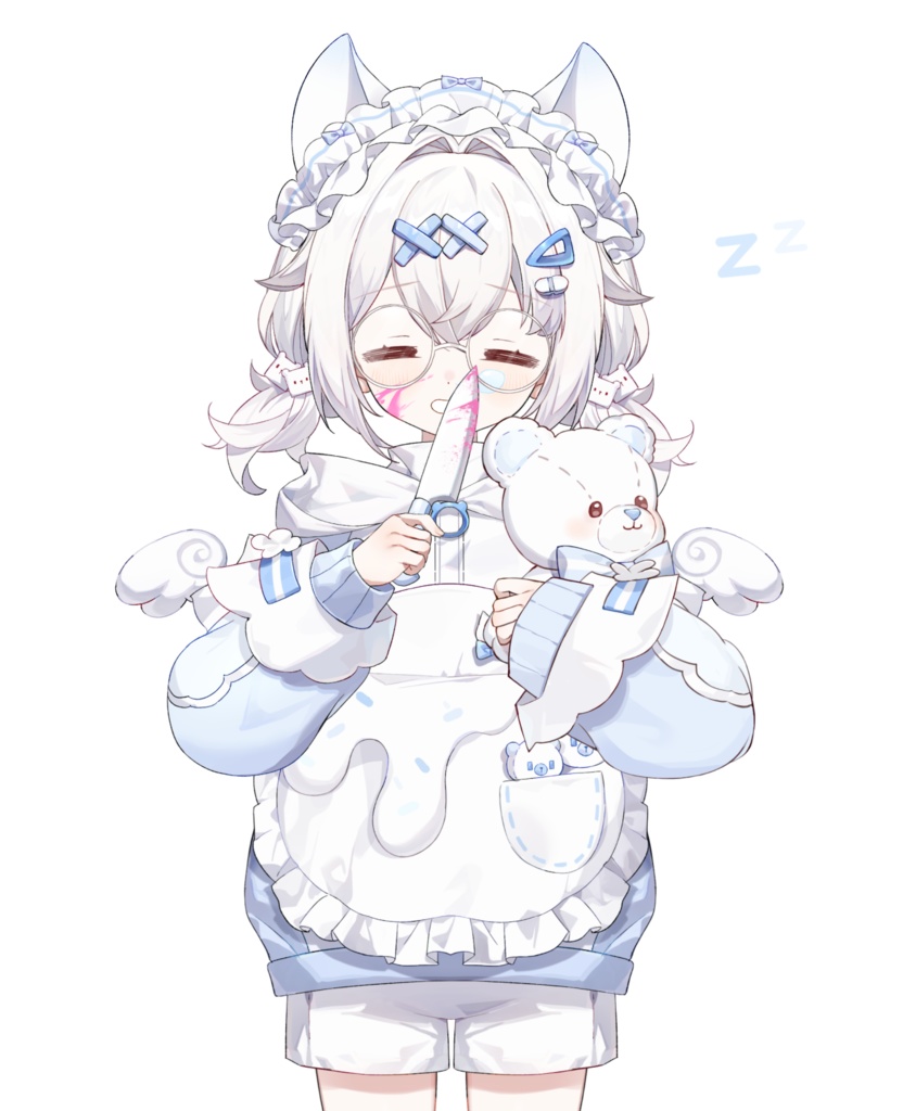 【live2d量販モデル】クリームベアー