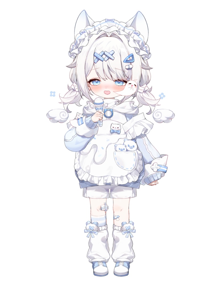 【live2d量販モデル】クリームベアー