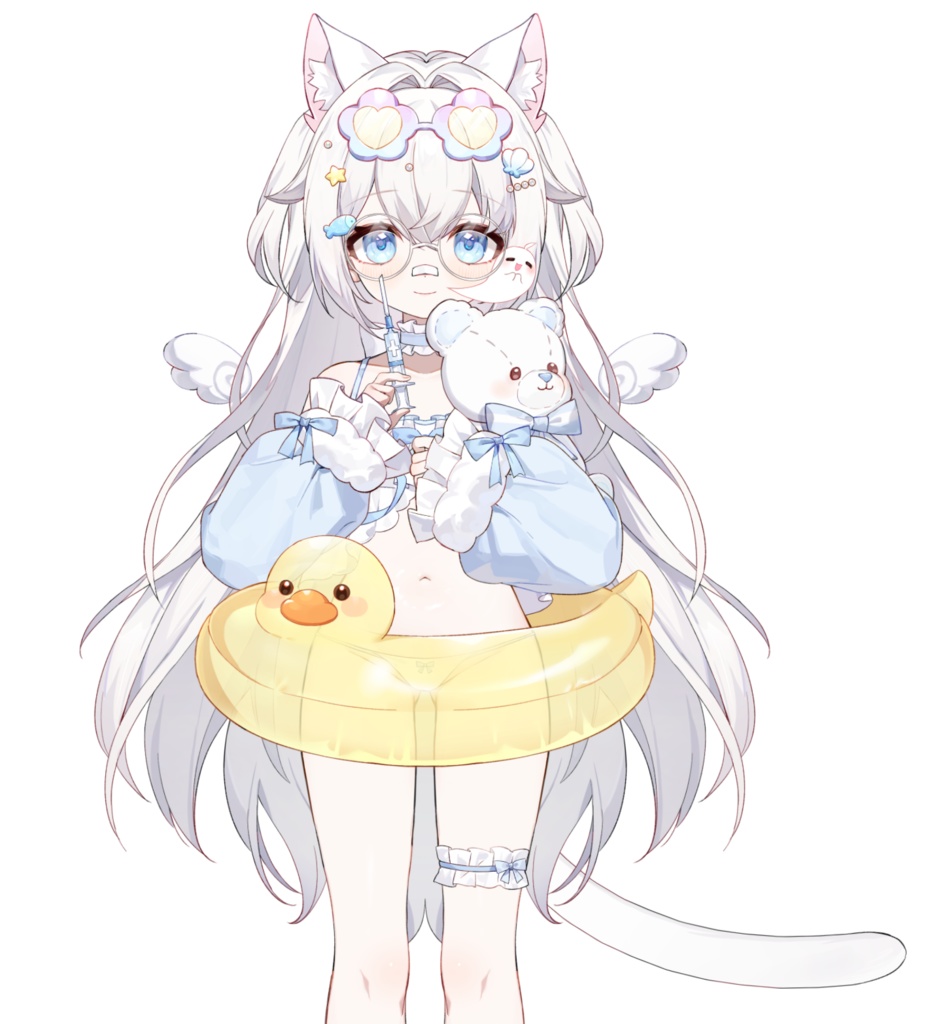 【live2d量販モデル】クリームベア2.0