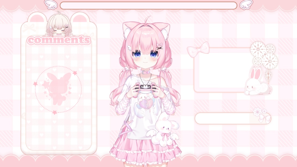 【live2d量販モデル】オタク少女