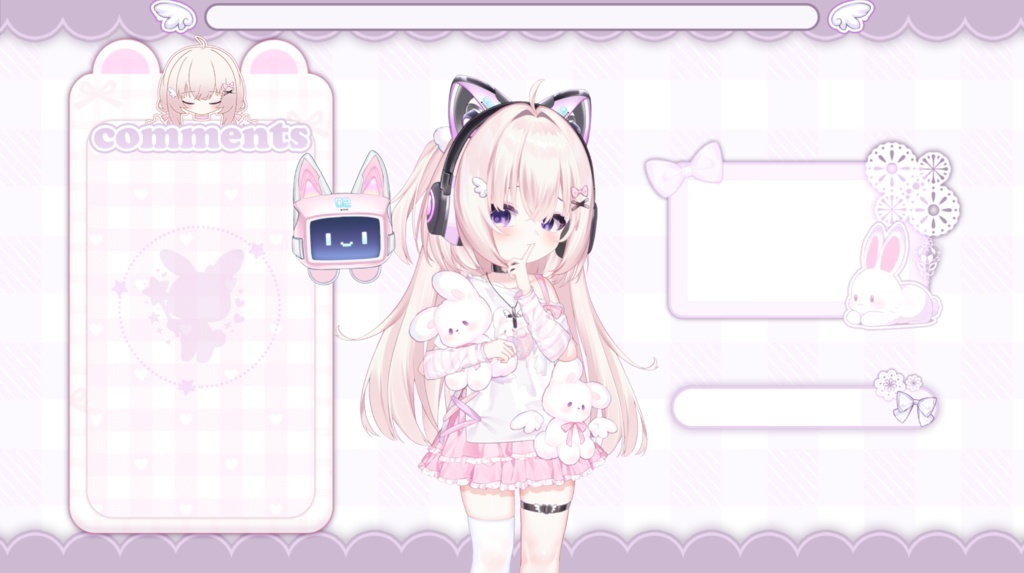 【live2d量販モデル】オタク少女