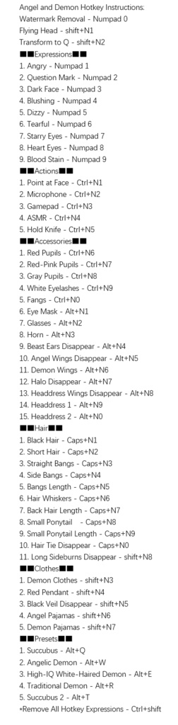 【live2d量販モデル】双子の天使悪魔「顔カスタマイズ対応モデル」