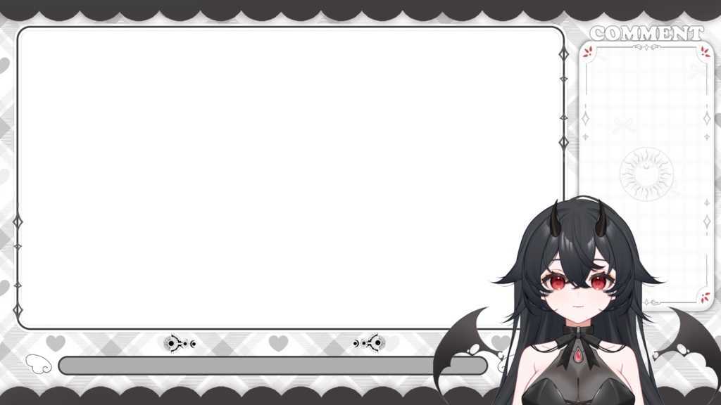 【live2d量販モデル】双子の天使悪魔「顔カスタマイズ対応モデル」