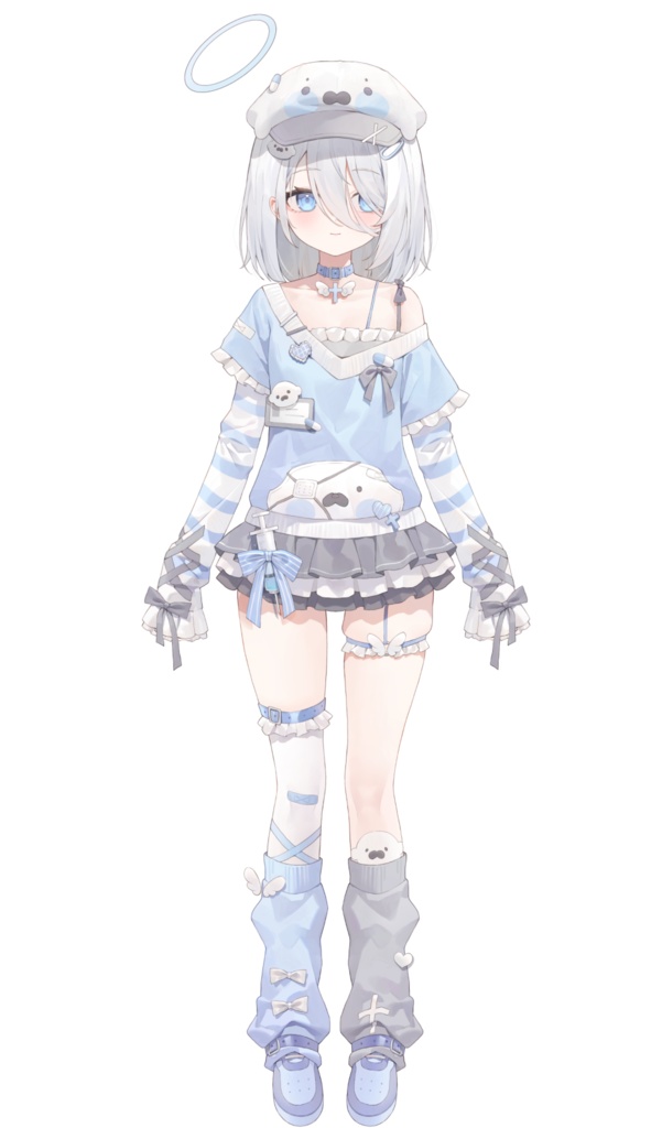 【live2d量販モデル】アザラシ頭