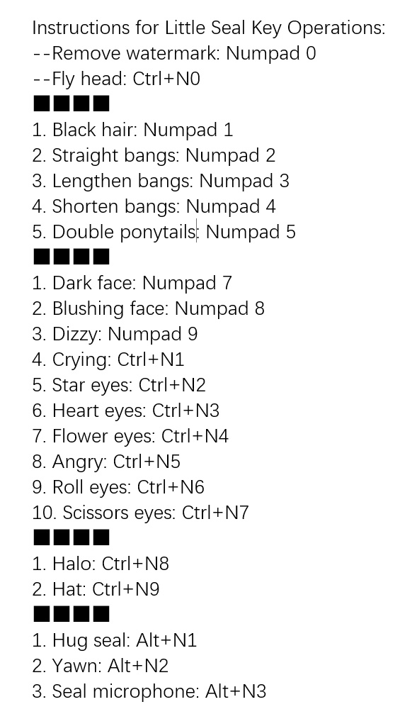 【live2d量販モデル】アザラシ頭