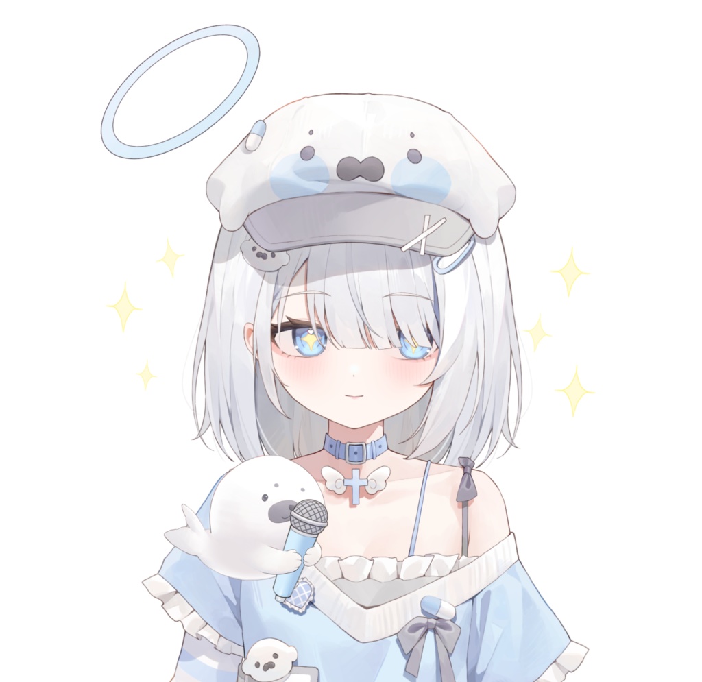 【live2d量販モデル】アザラシ頭