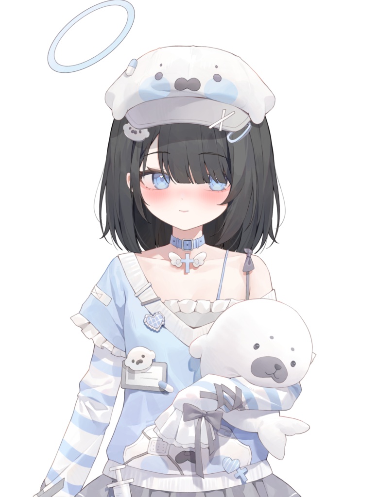 【live2d量販モデル】アザラシ頭