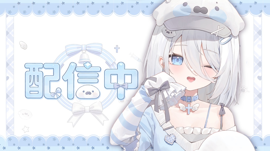 【live2d量販モデル】アザラシ頭