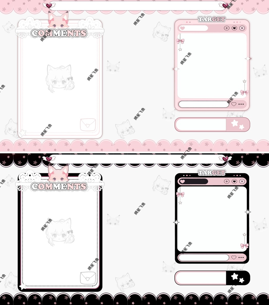 【Live2D 量贩モデル】 狐さん、トップクラスの精度、VB 前傾付き+配信 UI 付き
