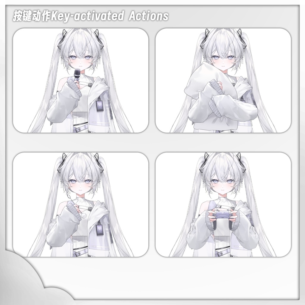 【live2d量販モデル】Cybernetic Girl - Zero