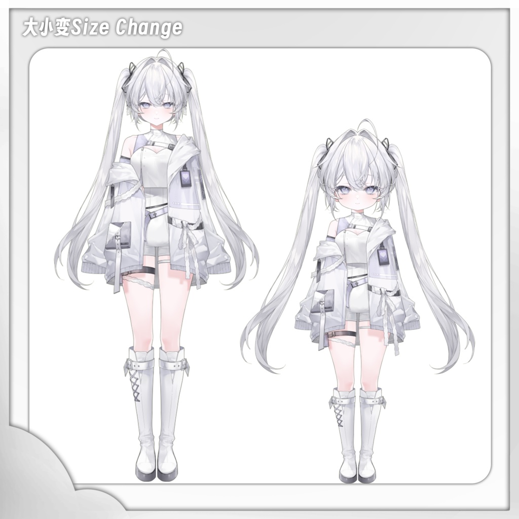 【live2d量販モデル】Cybernetic Girl - Zero