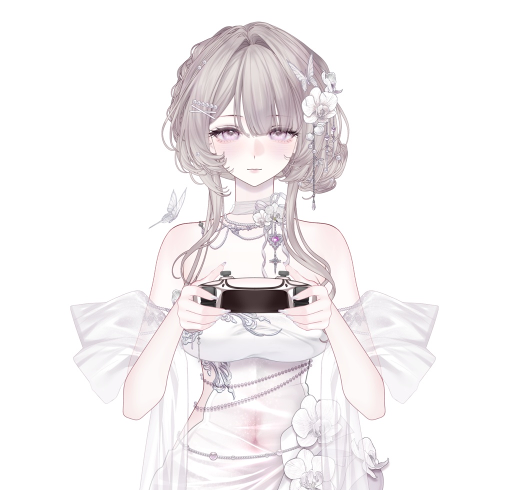 🎀【VTS】💎【VTuber 向け】✨【Live2D 量販モデル】Renqu (Love Song)✨トップクラスの精度💝/前傾き/配信 UI 付き/30 + ボタン/飛び頭/VB リップシンク対応/VTuber