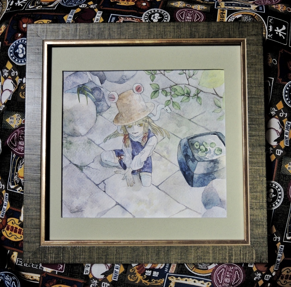 【額装原画】洩矢諏訪子