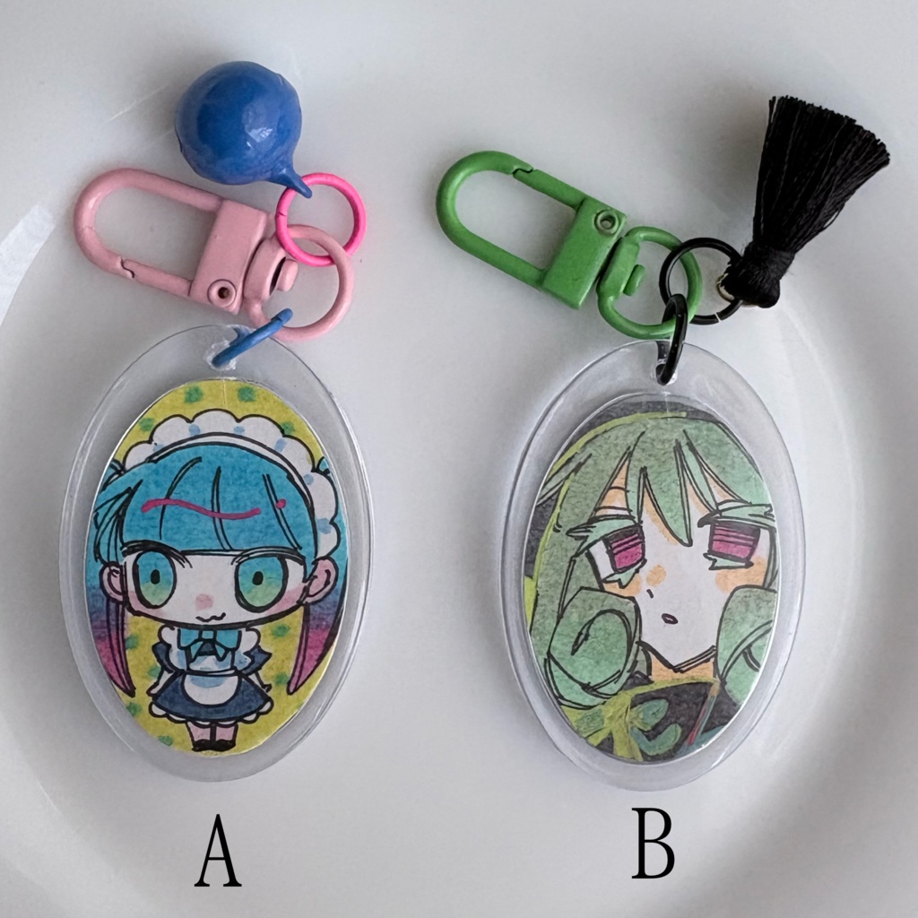 原画キーホルダーA ~J