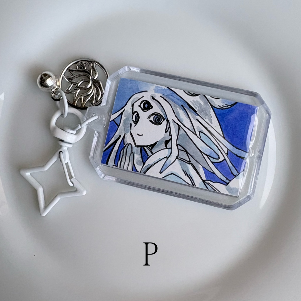 原画キーホルダーK ~P