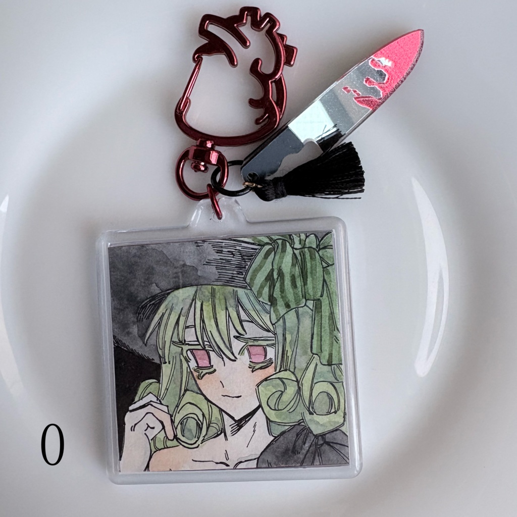 原画キーホルダーK ~P