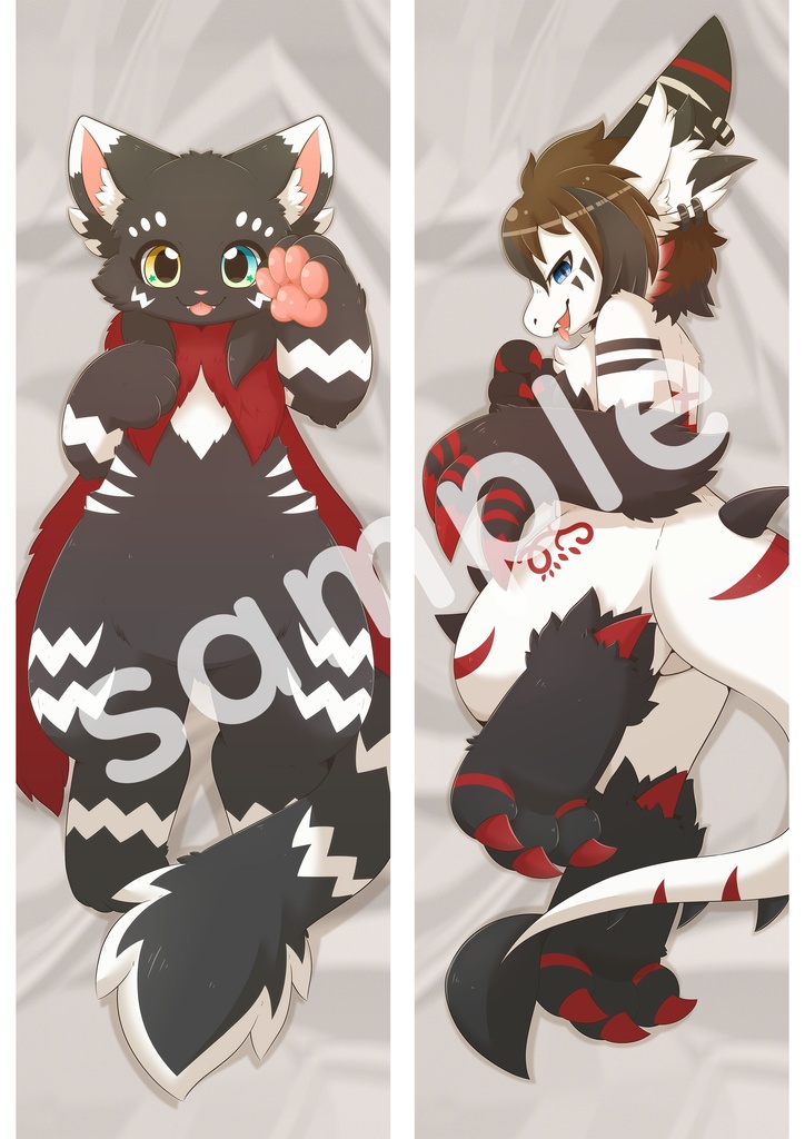 抱き枕カバー のぁ&SIO