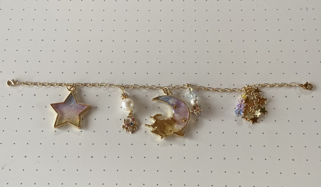 【受注生産】sunset dreaming〜魔女の夢 バッグチャーム