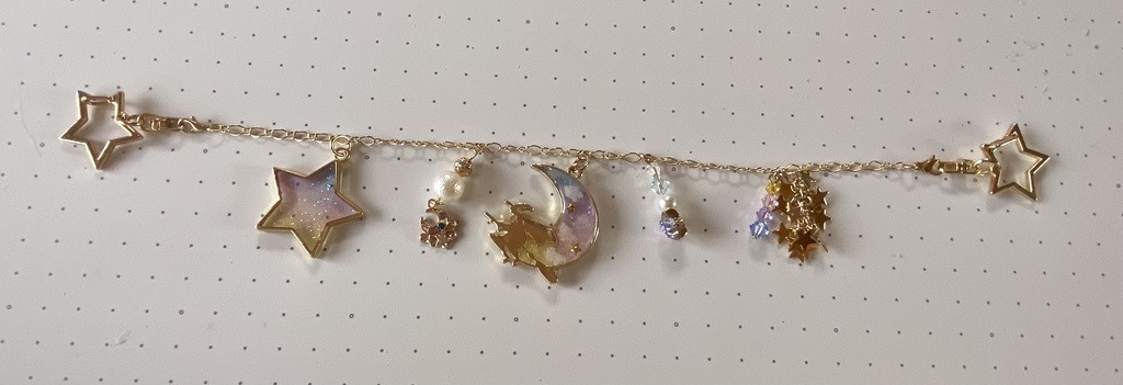 【受注生産】sunset dreaming〜魔女の夢 バッグチャーム