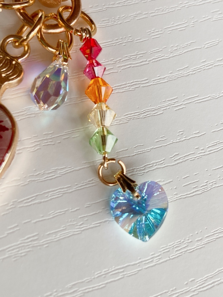 【9月11日21時頃〜販売開始】紅葉グラデーションキーチャーム