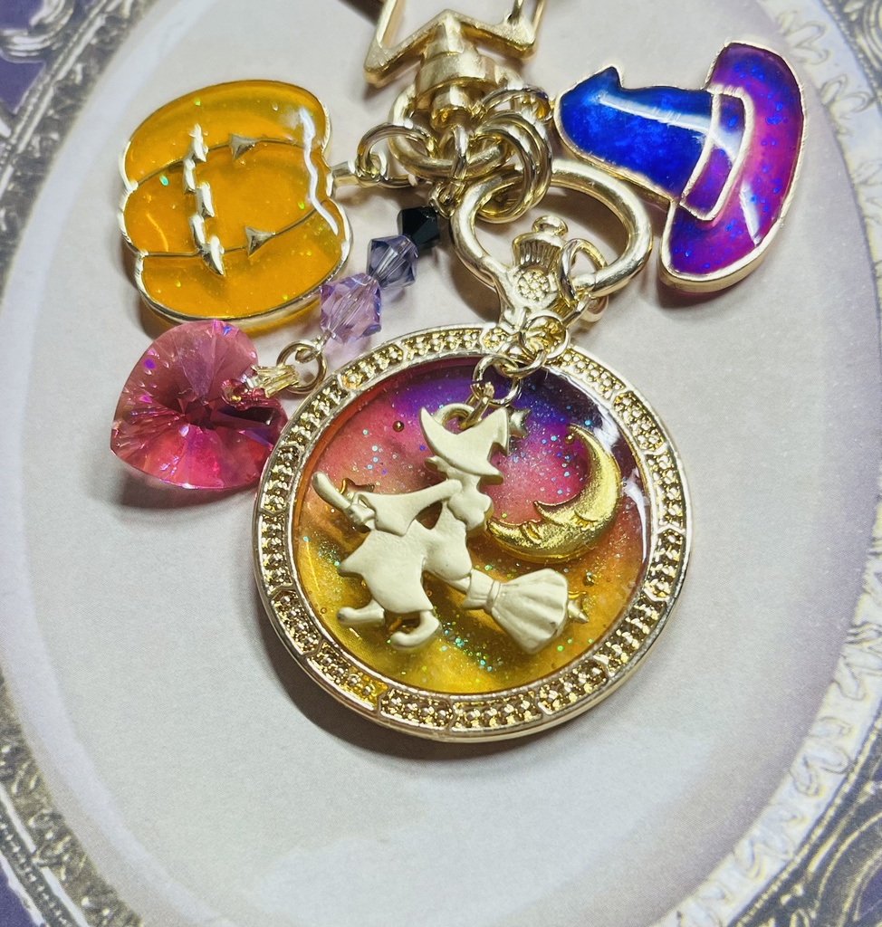 HappyHalloweenNight!!〜魔女とジャックの愉快な夜 キーホルダー