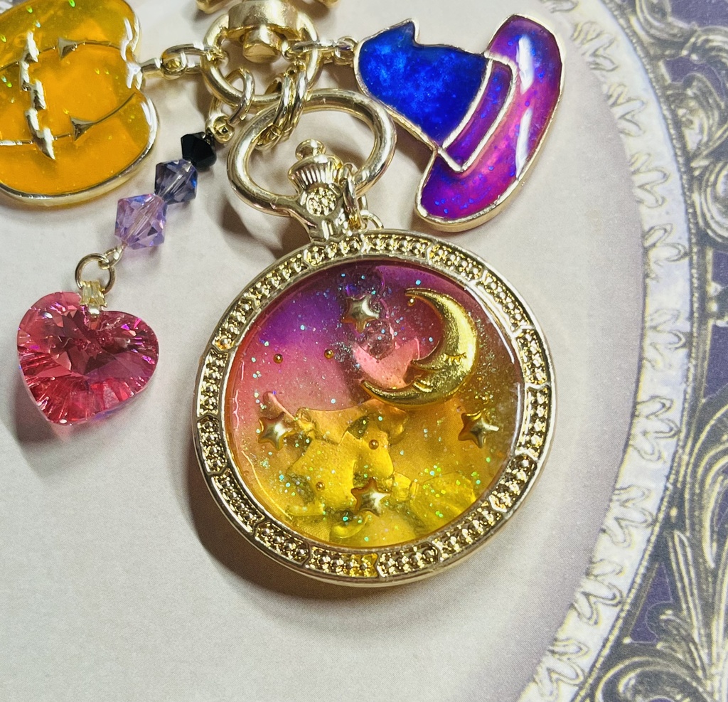 HappyHalloweenNight!!〜魔女とジャックの愉快な夜 キーホルダー