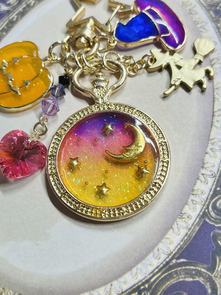 HappyHalloweenNight!!〜魔女とジャックの愉快な夜 キーホルダー