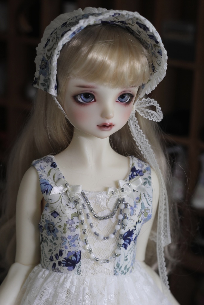 【M様専用】SD〜SD13女の子用ワンピースセット(ブルー小花柄)