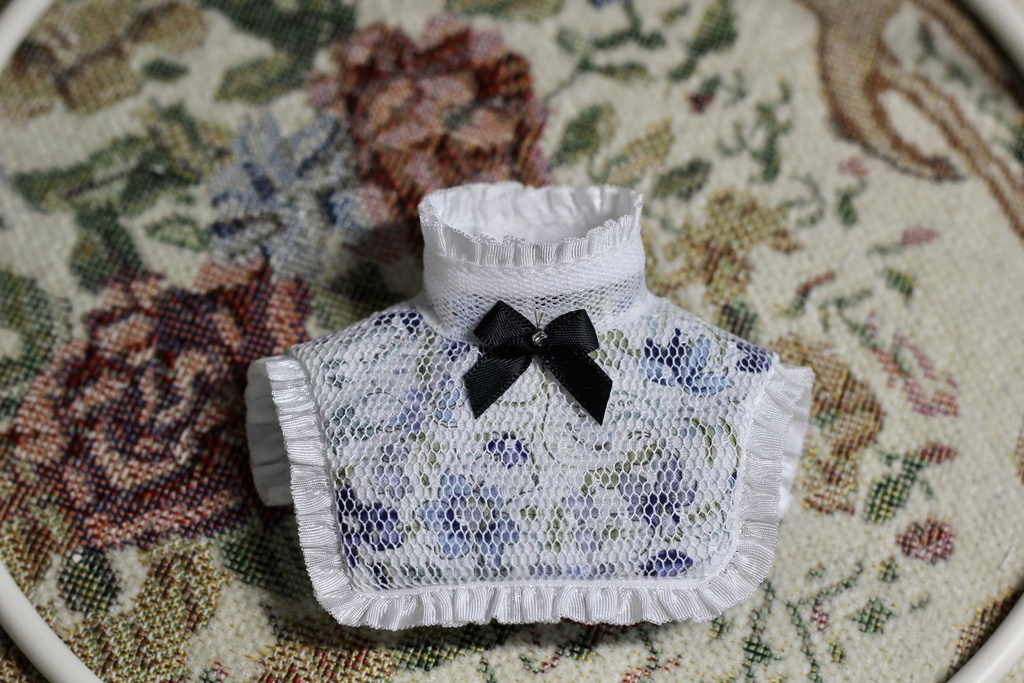 SD〜SD13女の子用ワンピースセット(ブルー小花柄)